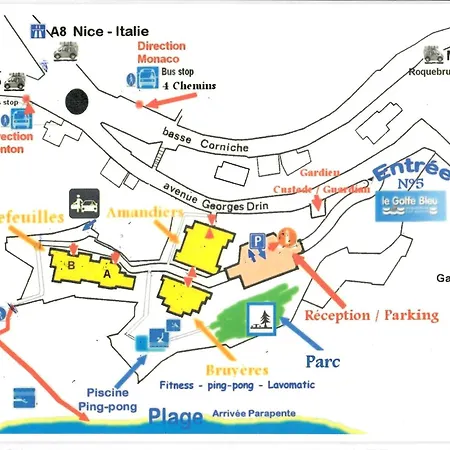 4 Pers. Avec Wi-fi, Vue Depuis Terrasse - Fr-1-827-58 Roquebrune-Cap-Martin