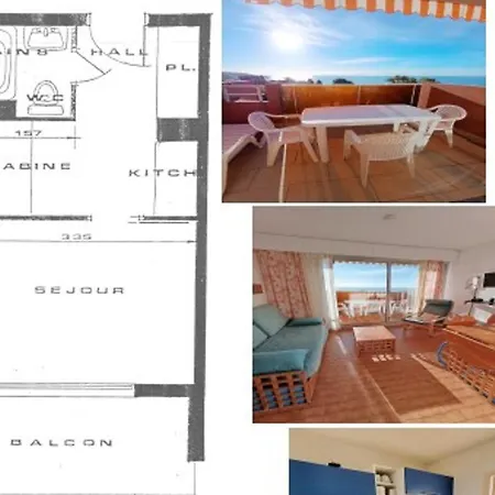 4 Pers. Avec Wi-fi, Vue Depuis Terrasse - Fr-1-827-58 شقة *